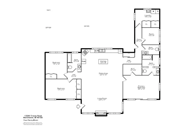 $660,000 | 13290 Tracey Road, Manchester, MI 48158