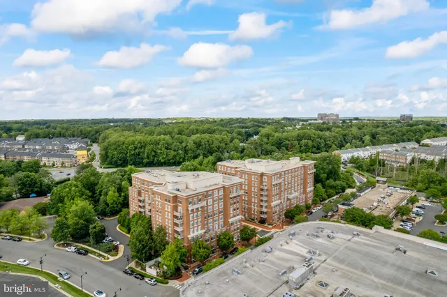 a view of a city that has tall buildings