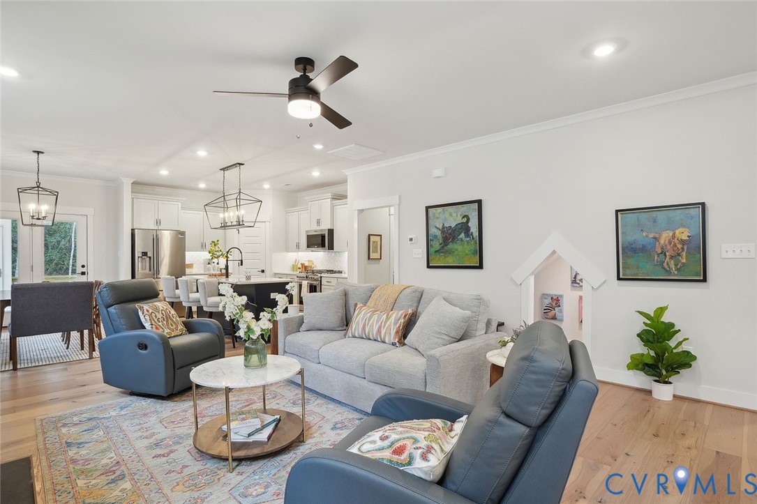 8711 Terroir Lane New Kent, VA 23124 - Photo 8 of 27 a living room with furniture
