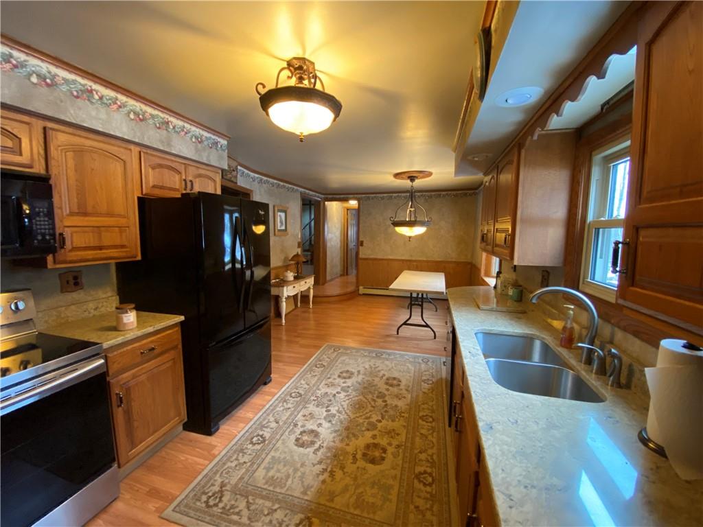 263 Hemlock Springs Road Armagh, PA 15920 - Photo 2 of 25 a kitchen with granite countertop lots of counter top space