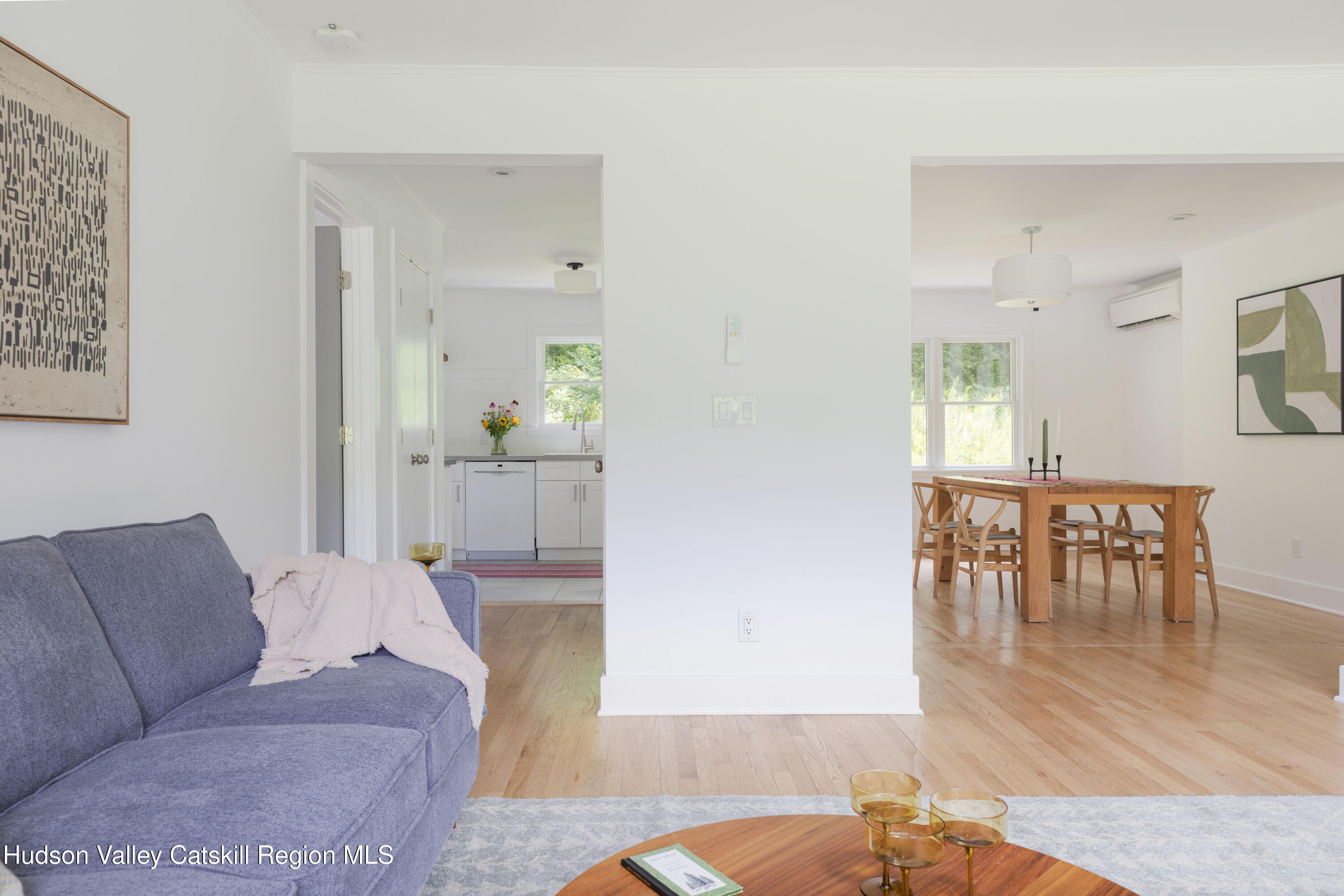292 County Rte 27B Hudson, NY 12534 - Photo 14 of 40 a living room with furniture and wooden floor