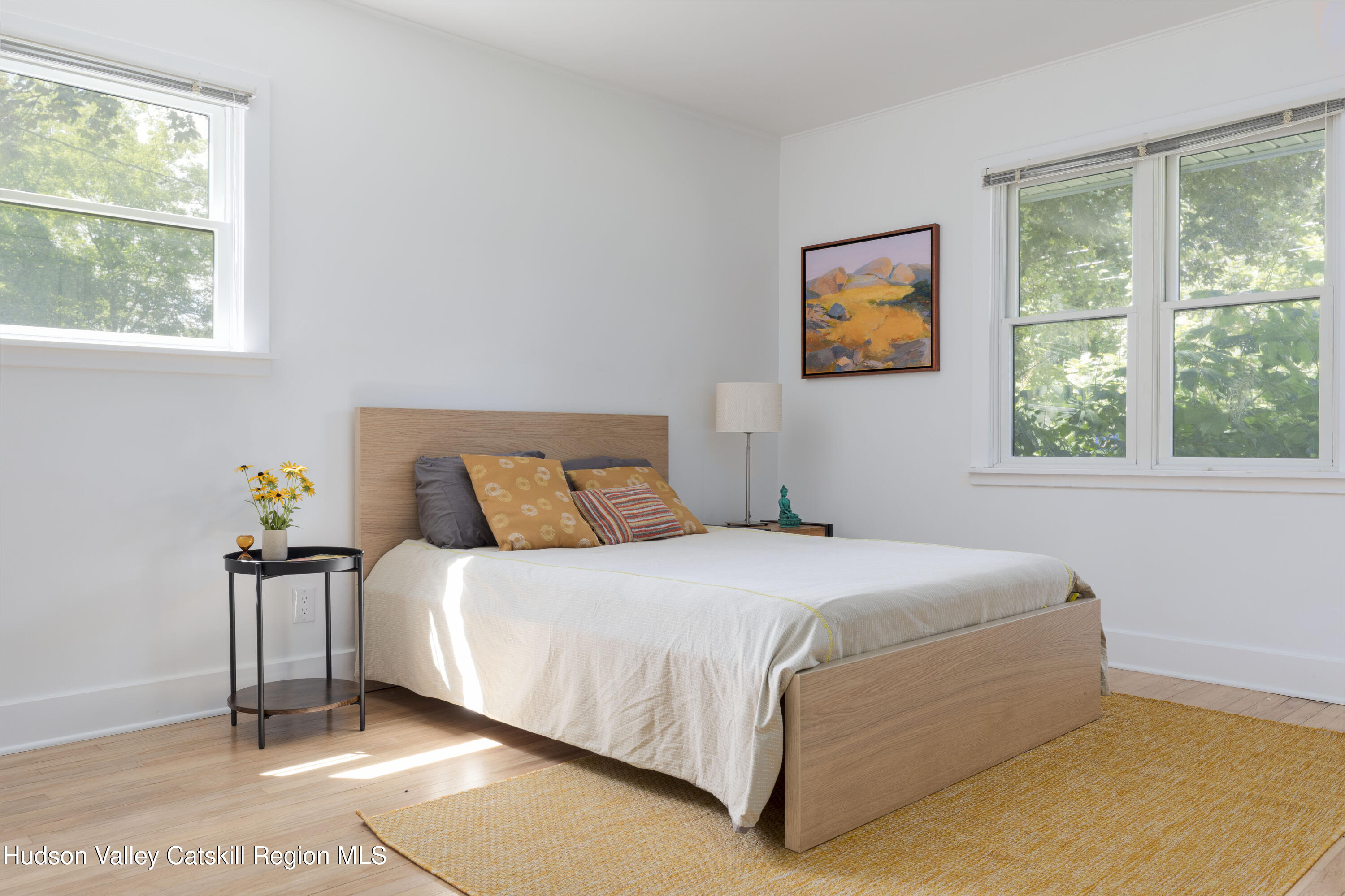 292 County Rte 27B Hudson, NY 12534 - Photo 17 of 40 a bedroom with a bed and a window