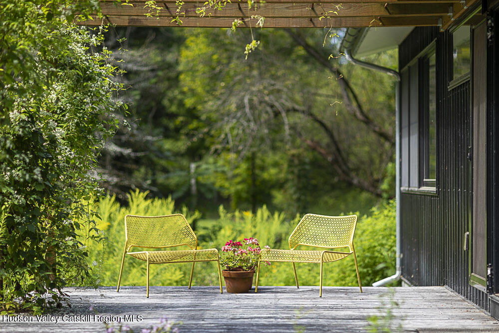 292 County Rte 27B Hudson, NY 12534 - Photo 40 of 40 a view of swimming pool from a balcony