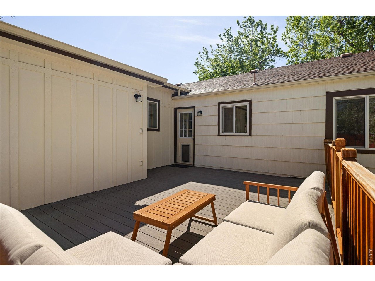 340 28th Street Boulder, CO 80305 - Photo 23 of 40 Large trex deck off kitchen
