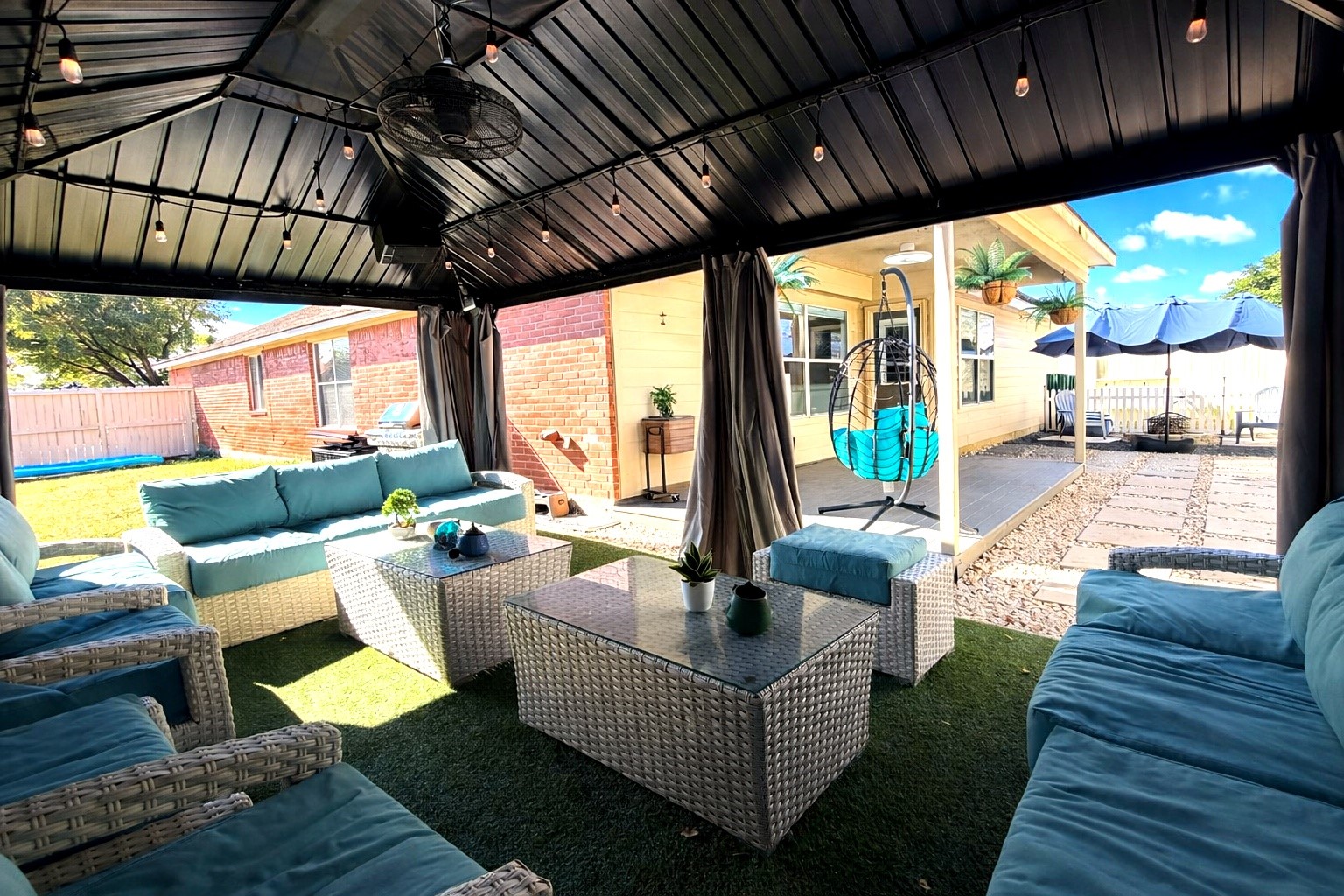 24534 Forest Path Court Spring, TX 77373 - Photo 39 of 43 a view of porch with seating space