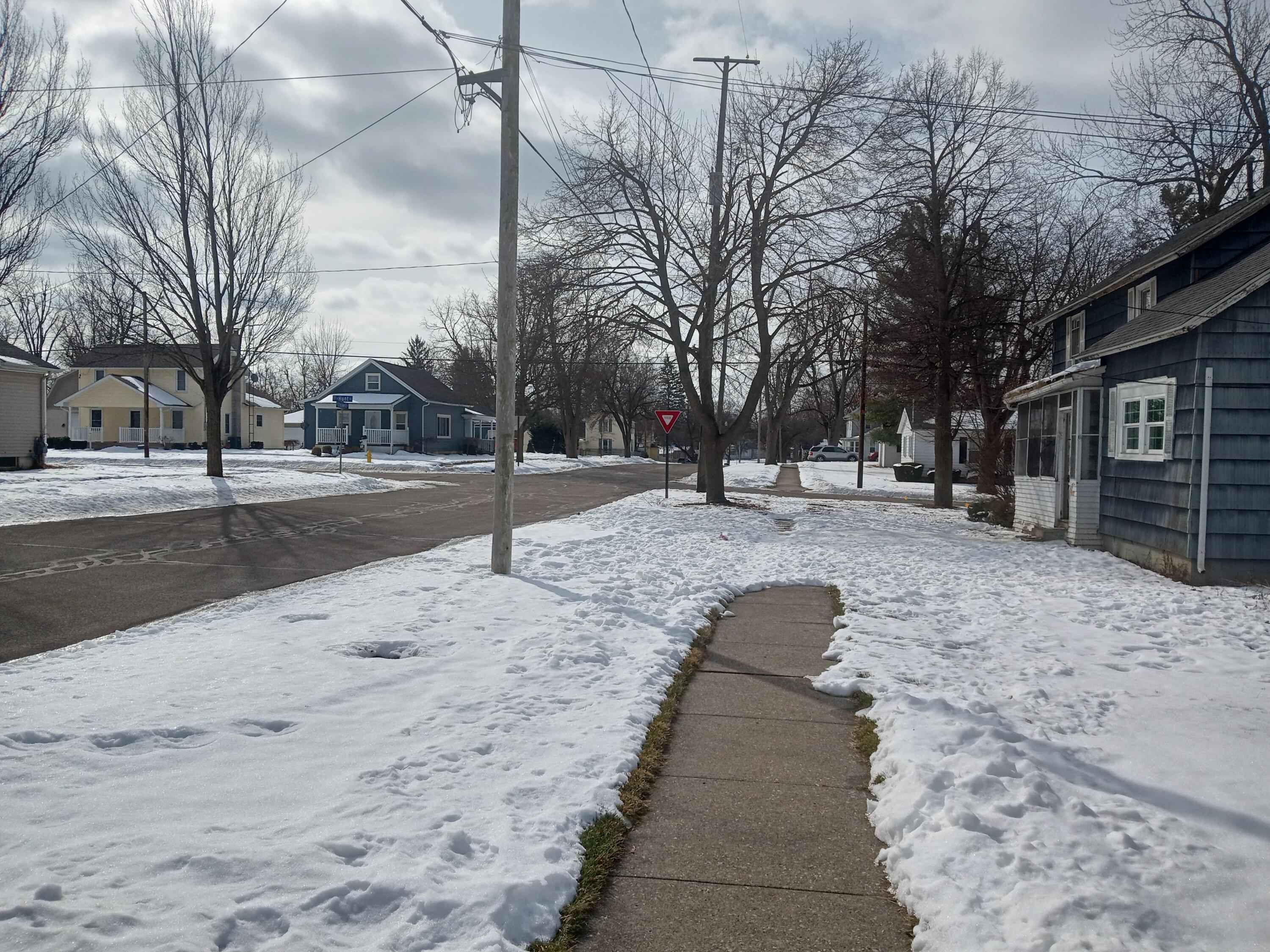 611 Croswell Street Adrian, MI 49221 - Photo 2 of 8 Street Looking East
