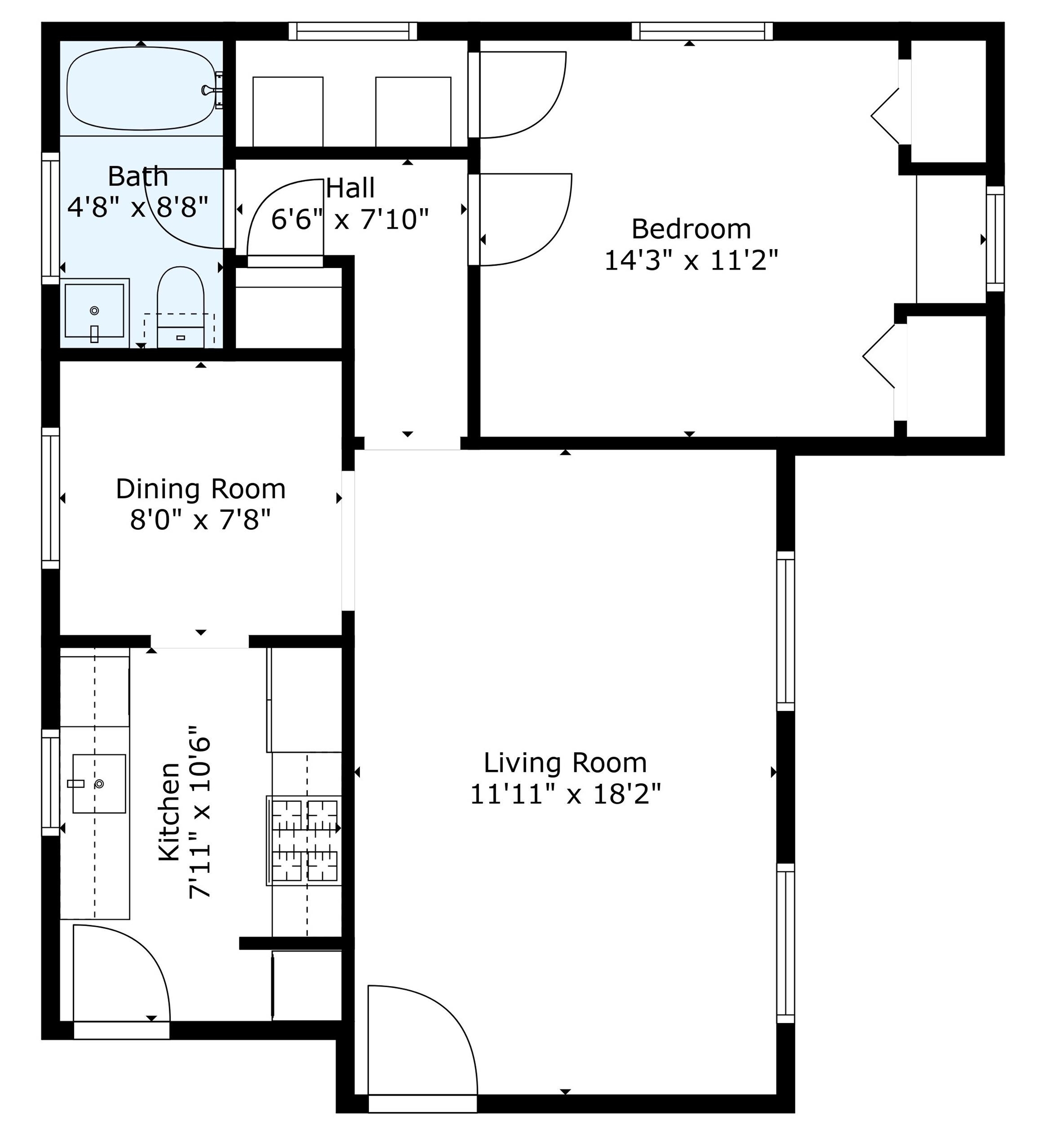 214 Upham Street, Unit 18A Mobile, AL 36607 - Photo 29 of 29 View of home floor plan