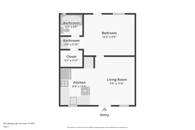 $179,000 | 4401 Speedway, Unit 105, Austin, TX 78751