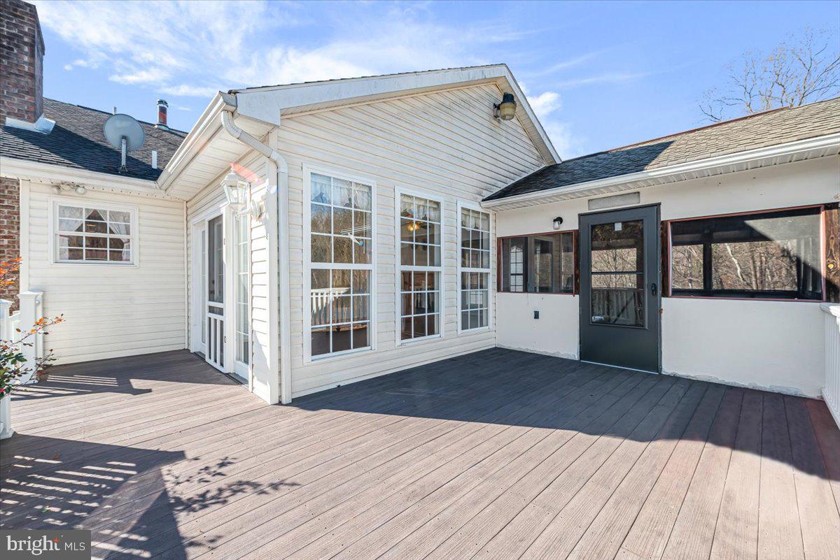19626 Garretts Mill Road Knoxville, MD 21758 - Photo 32 of 38 a view of a house with a roof deck