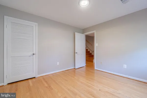 wooden floor in an empty room