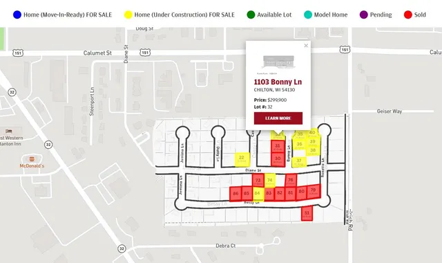 $299,900 | 1103 Bonny Lane, Chilton, WI 53014