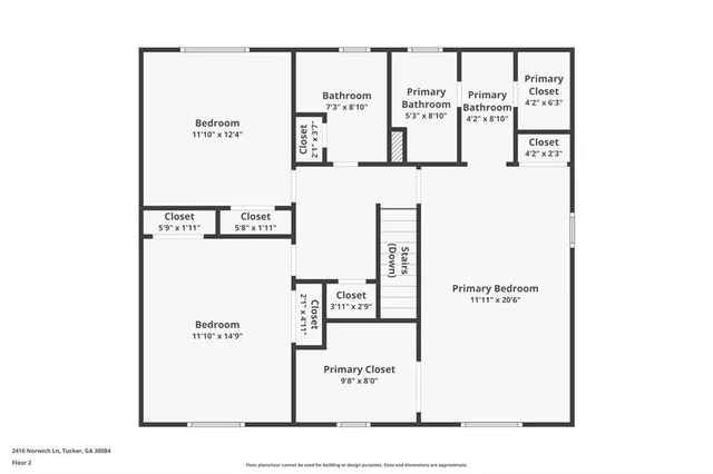 $620,000 | 2416 Norwich Lane, Tucker, GA 30084
