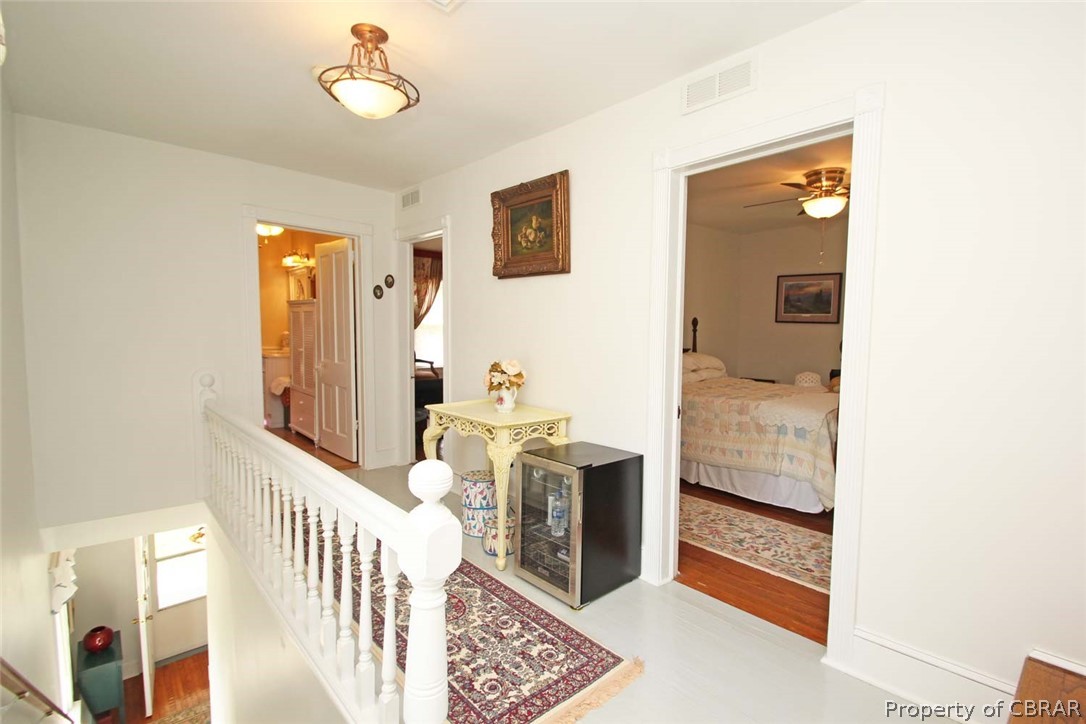 1260 Ocran Road White Stone, VA 22578 - Photo 33 of 45 Original Banister in the Landing Area