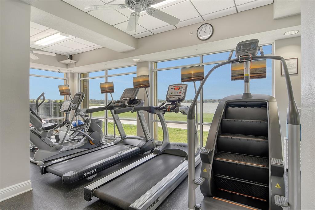 6465 Water Crest Way, Unit 301 Lakewood Ranch, FL 34202 - Photo 75 of 85 a room with gym equipment