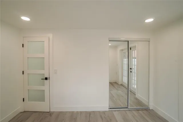 wooden floor in an empty room
