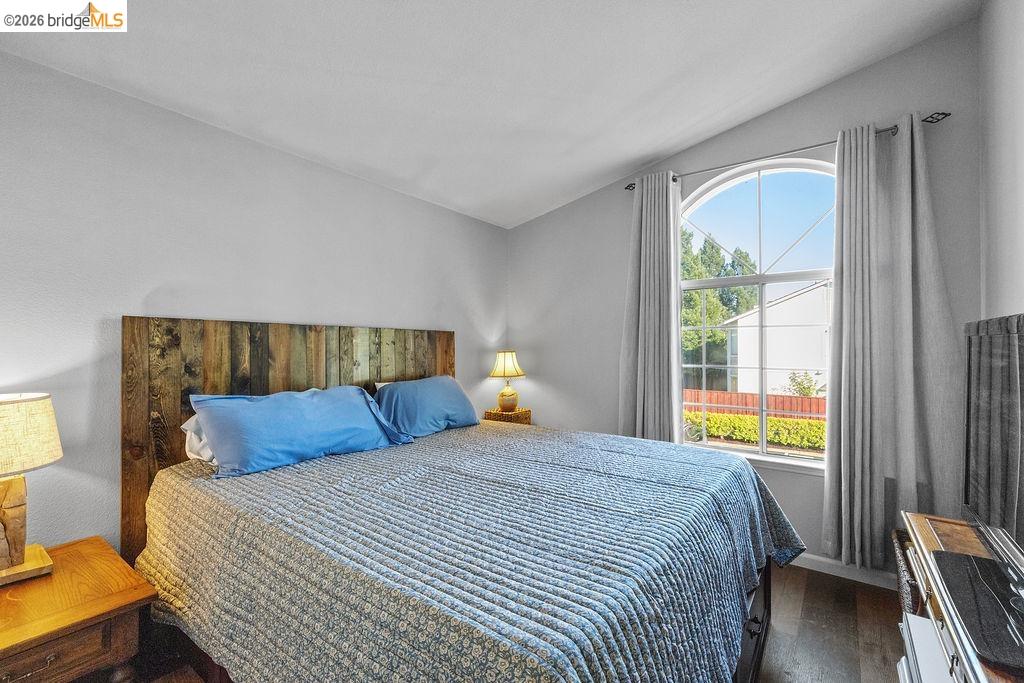724 Winterside Circle San Ramon, CA 94583 - Photo 26 of 43 Bedroom featuring wood-finish flooring and light gray walls