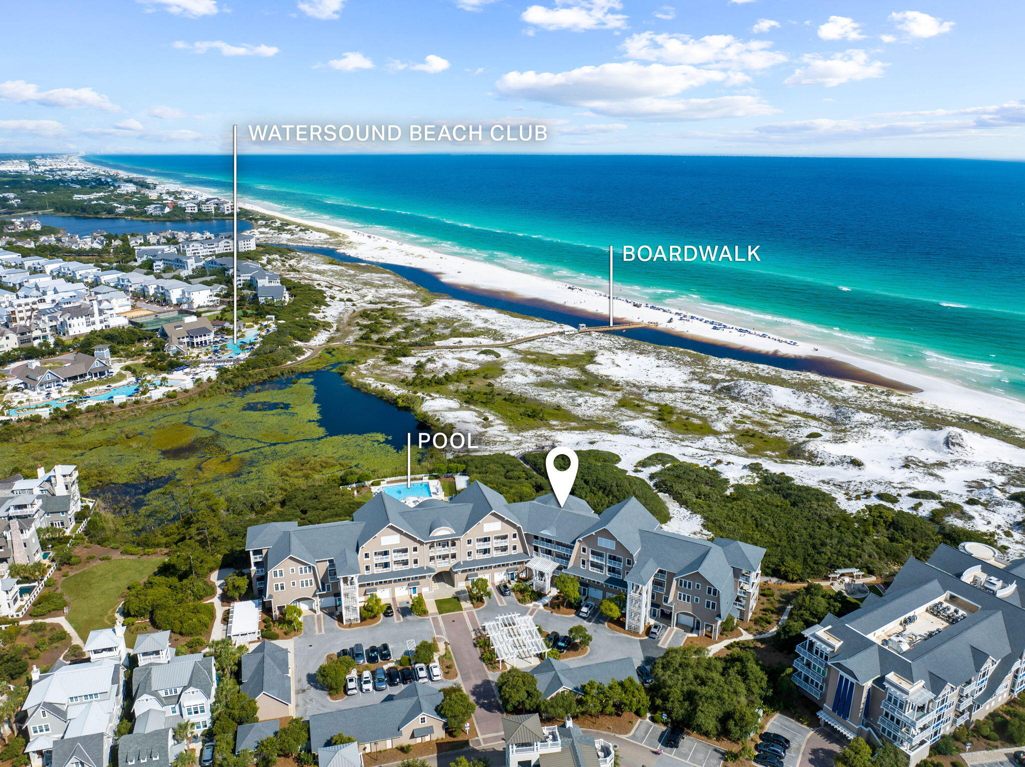 37 Compass Point Way South, Unit 107 Inlet Beach, FL 32461 - Photo 2 of 40 a view of a city