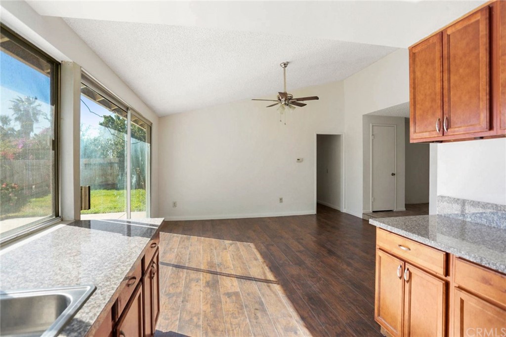 340 Maravilla Drive Riverside, CA 92507 - Photo 15 of 35 a view of a kitchen cabinets and wooden floor