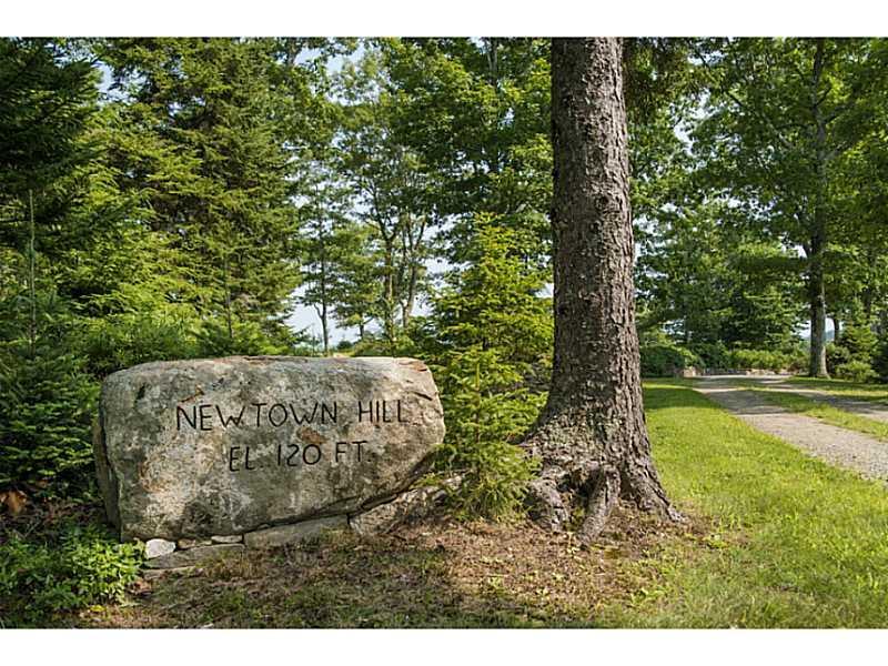 4 Collins Pattee Road Bath, ME 04530 - Photo 2 of 35 Exterior Front. Newton Hill marker