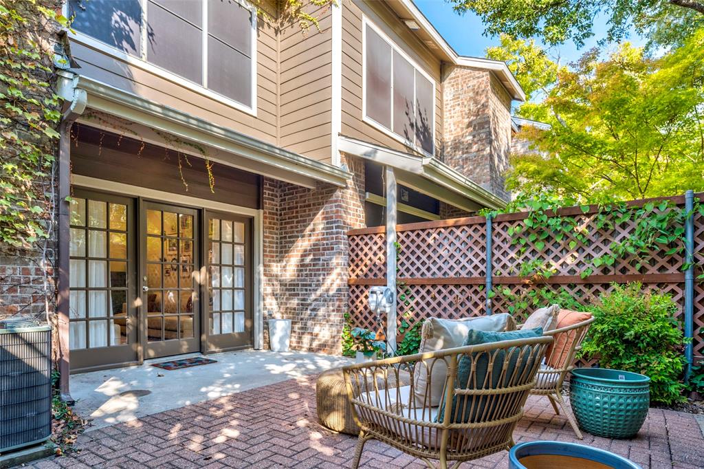 5859 Frankford Road, Unit 107 Dallas, TX 75252 - Photo 32 of 37 a view of a roof deck with a chair