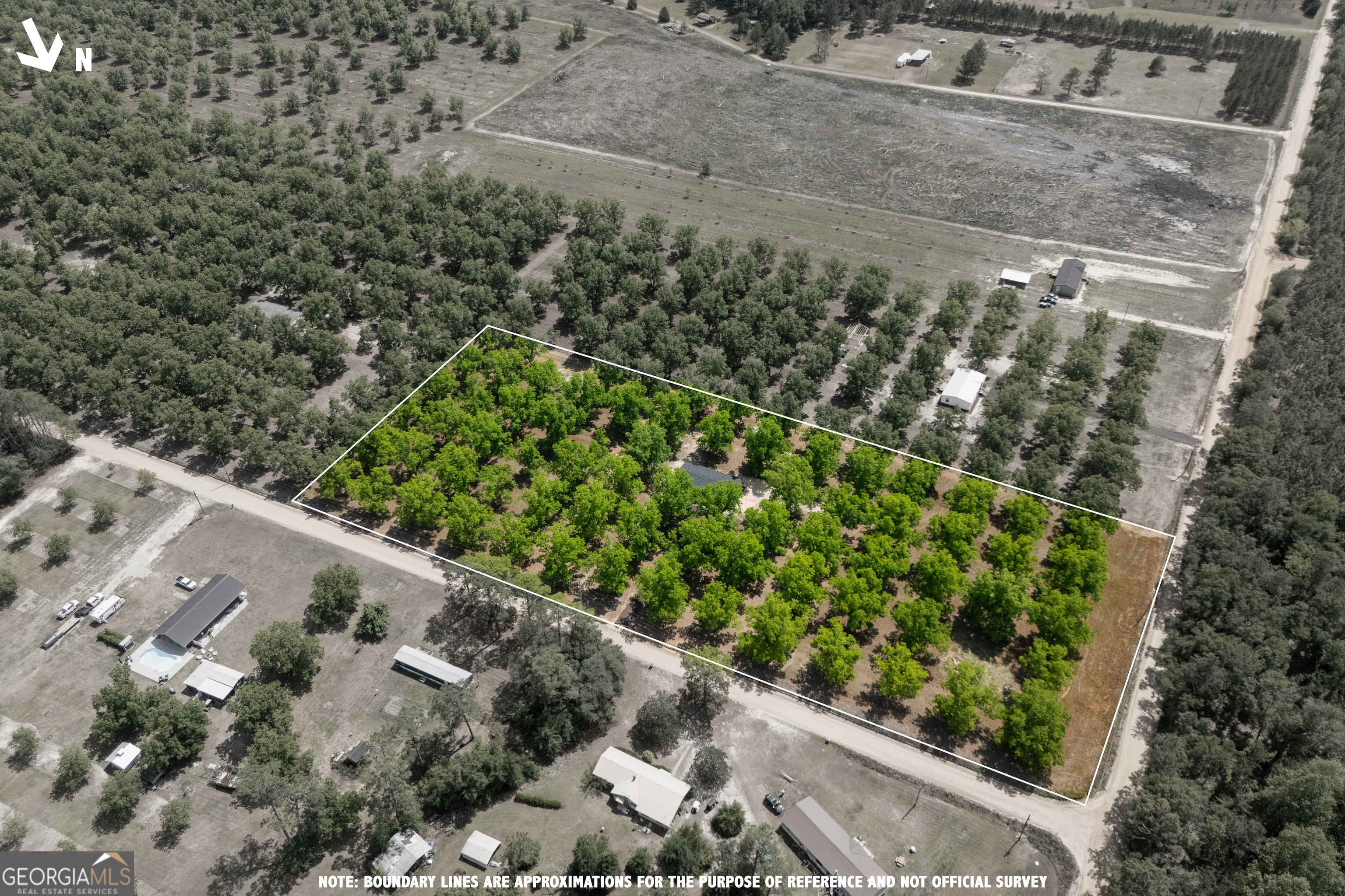 2959 Lake Lannell Road Odum, GA 31555 - Photo 30 of 30 a view of a garden
