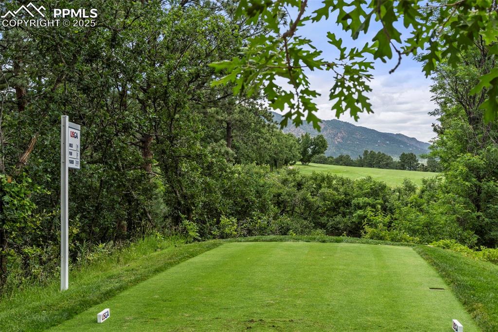 104 Marland Road Colorado Springs, CO 80906 - Photo 44 of 50 a view of an outdoor space with a lake view
