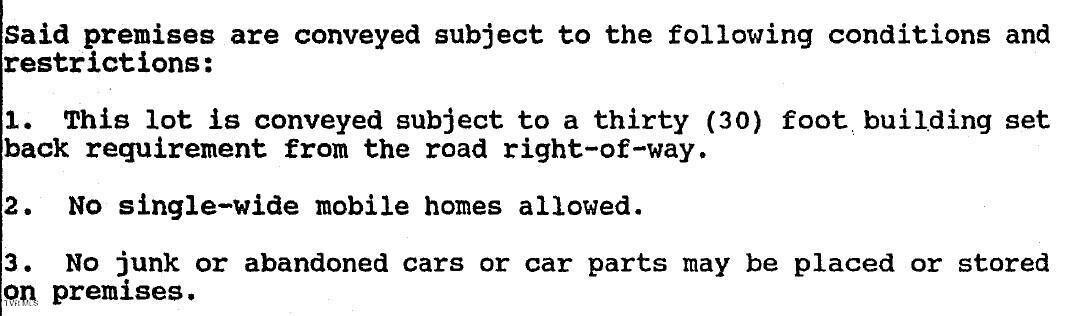 Lot 15 Under The Sun Way, Unit 15 Cosby, TN 37722 - Photo 13 of 14 Restrictions