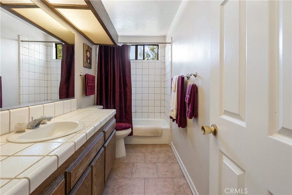 17656 Mockingbird Hill Circle Riverside, CA 92504 - Photo 25 of 49 a bathroom with a sink a toilet and shower