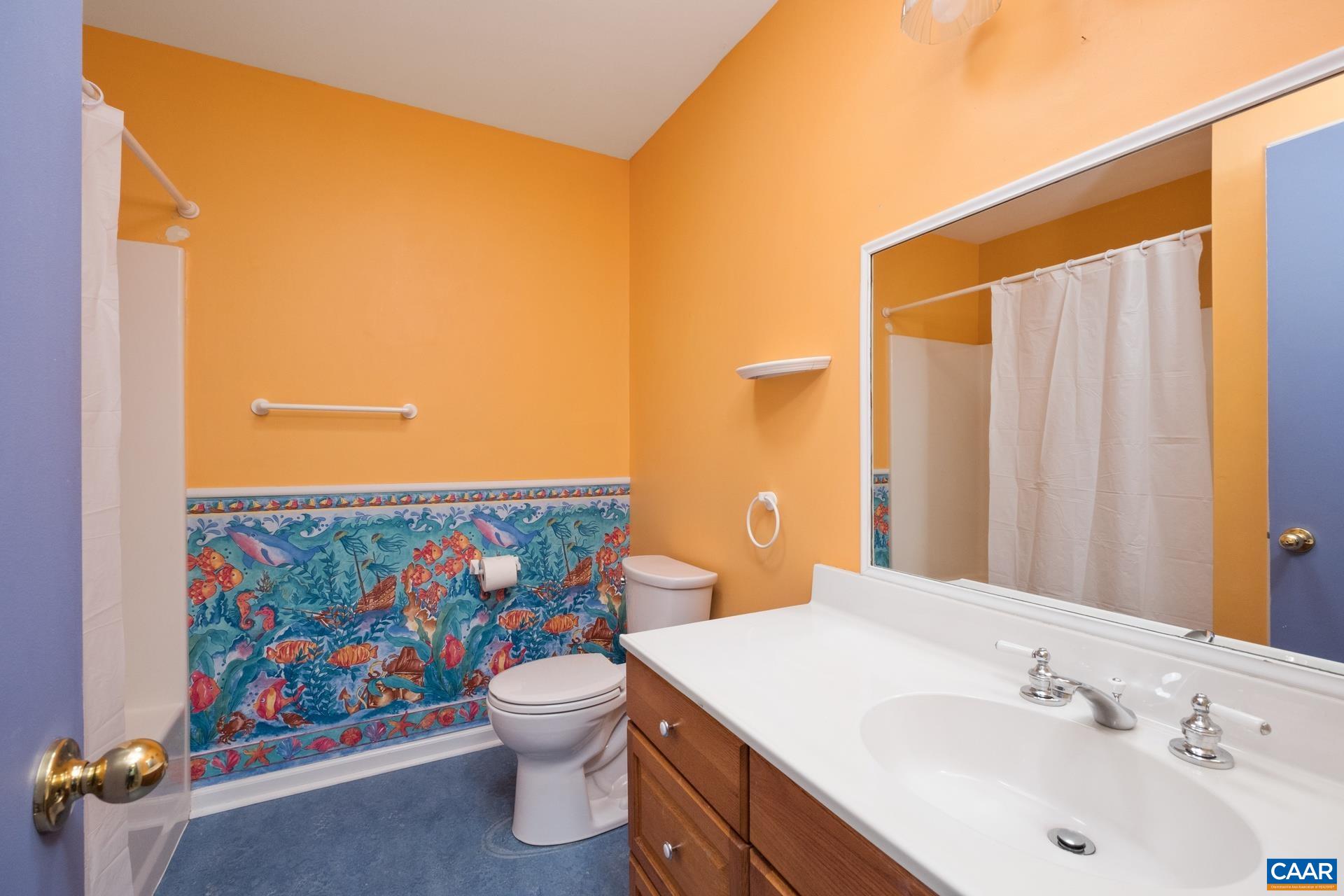 326 Riverside Avenue Charlottesville, VA 22902 - Photo 21 of 38 a bathroom with a sink and a mirror