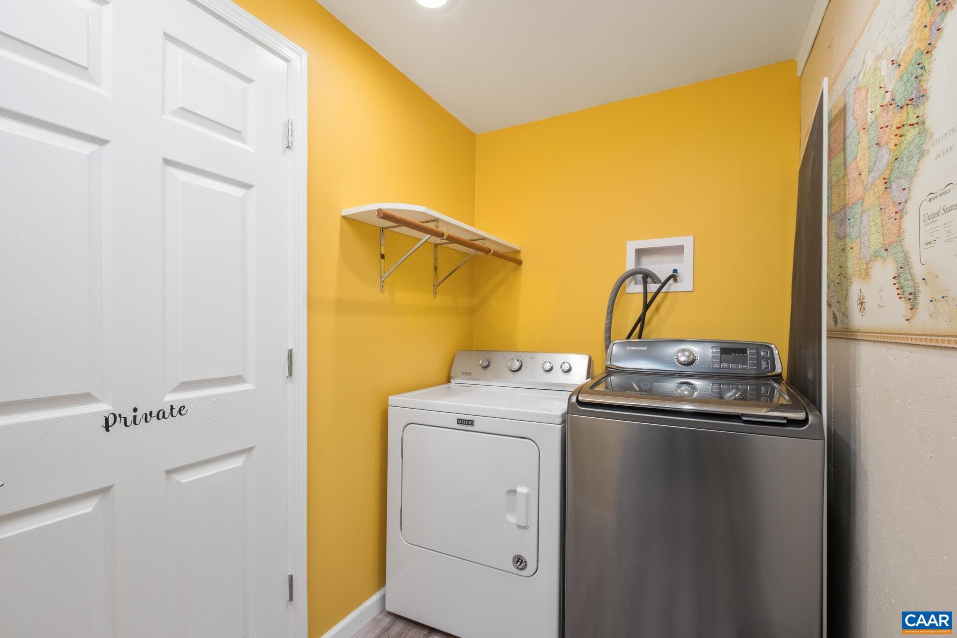 326 Riverside Avenue Charlottesville, VA 22902 - Photo 33 of 38 a utility room with dryer and washer