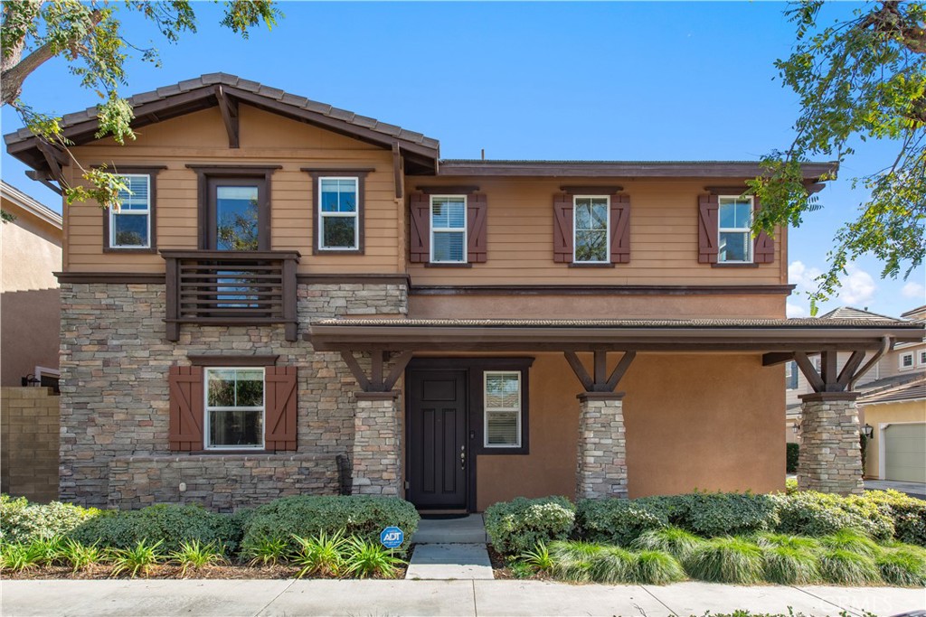 front view of a house