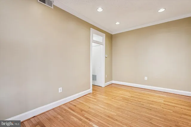 a view of empty room