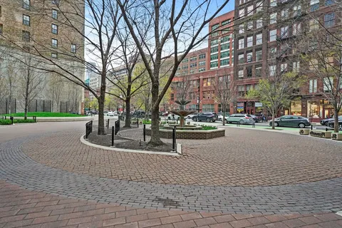 a front view of a building