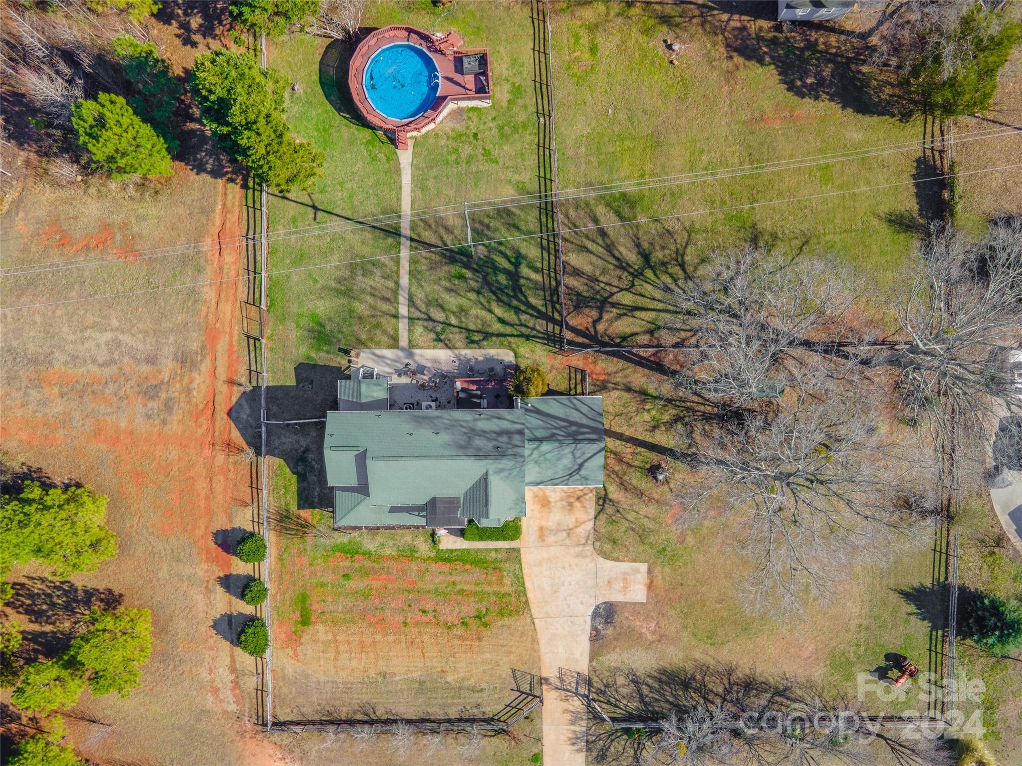 1123 Lawrence Road Clover, SC 29710 - Photo 4 of 38 a bird view of a house