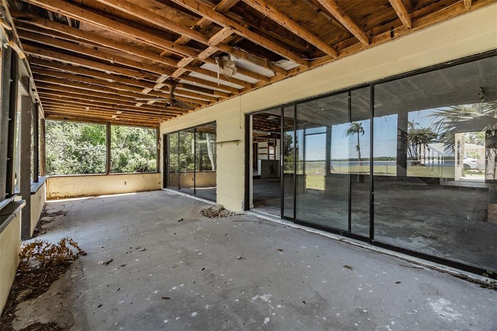 2620 Trent Road Palm Harbor, FL 34684 - Photo 14 of 21 a view of a room with wooden walls