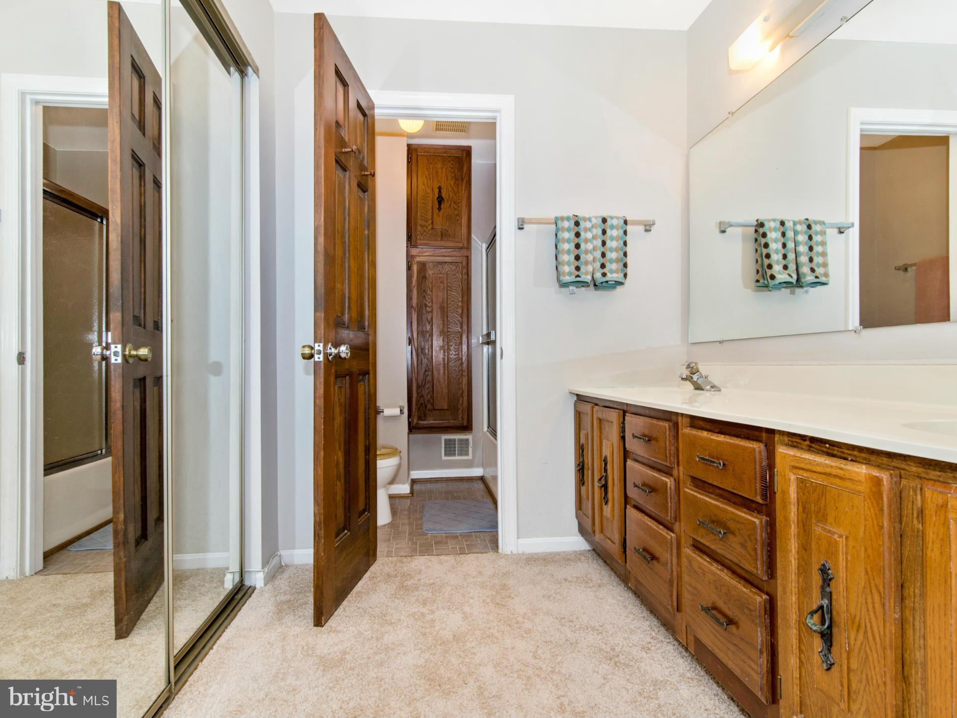 127 Summit Hall Road Gaithersburg, MD 20877 - Photo 21 of 30 a spacious bathroom with a shower and a sink