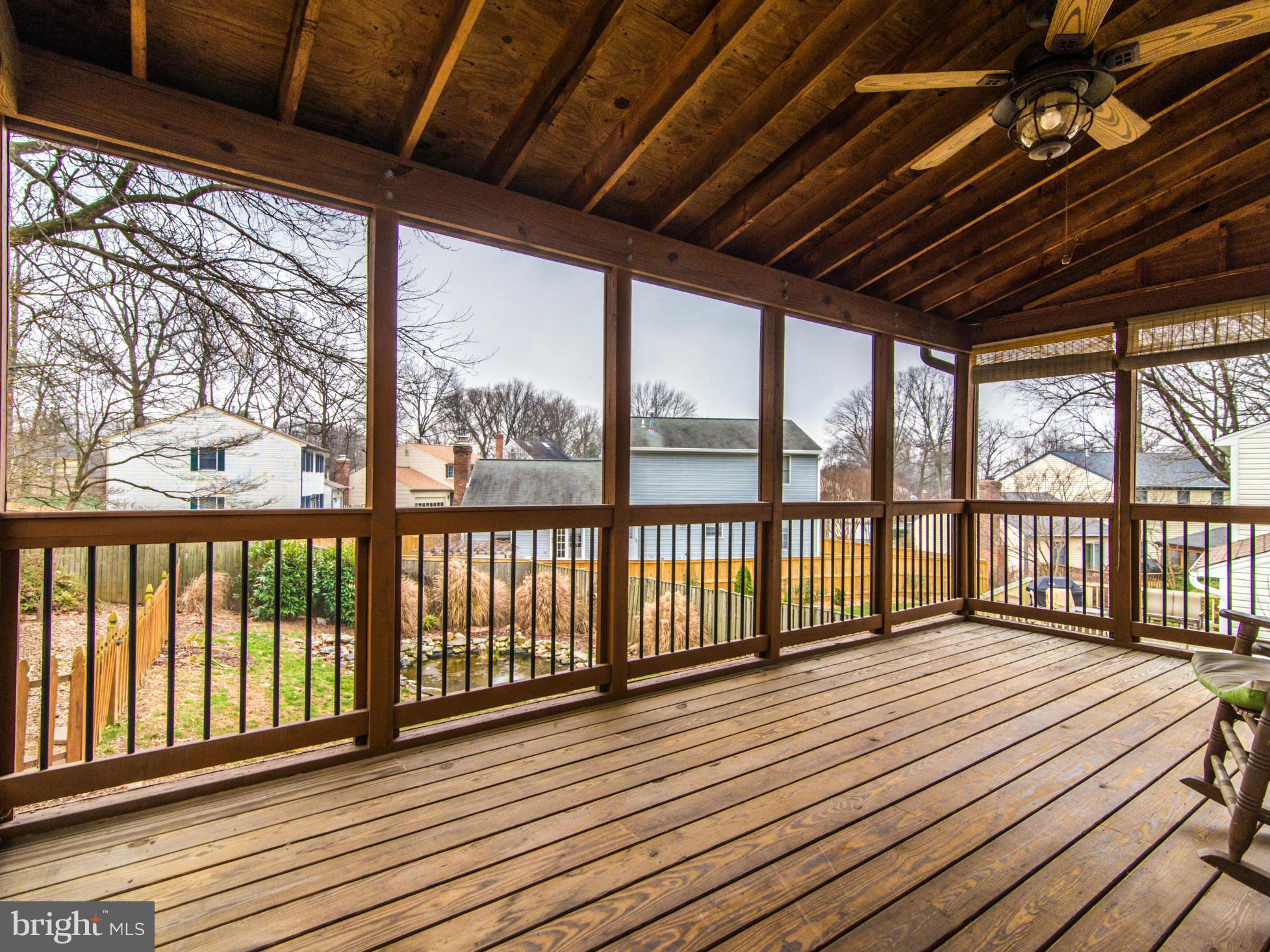 127 Summit Hall Road Gaithersburg, MD 20877 - Photo 28 of 30 a view of balcony with wooden floor