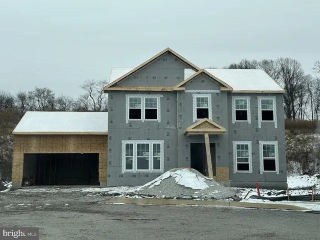 a front view of a house with yard