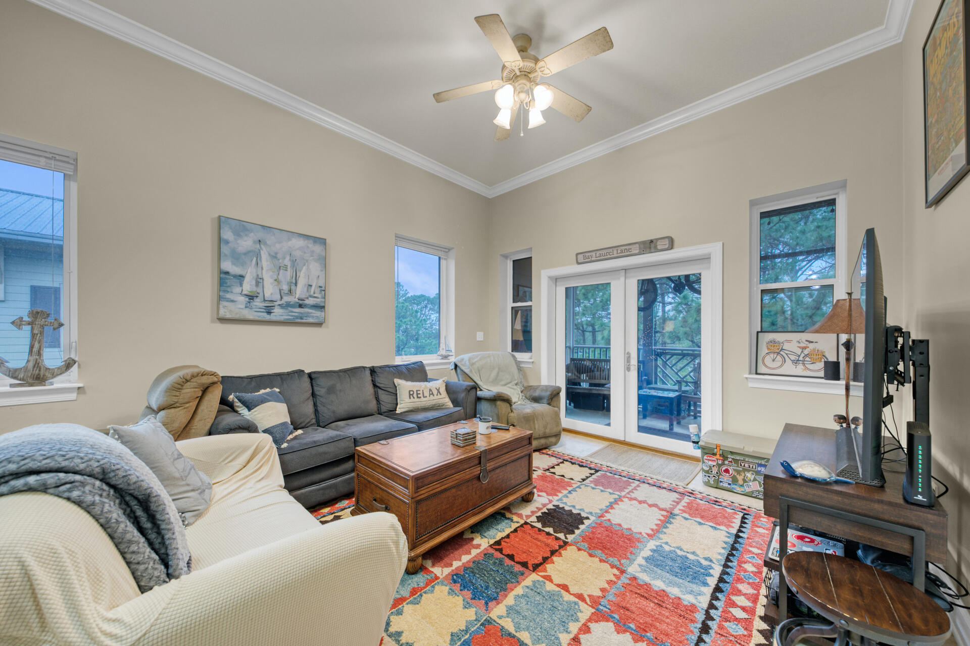 231 Somerset Bridge Road, Unit 2405 Santa Rosa Beach, FL 32459 - Photo 5 of 13 a living room with furniture and a rug