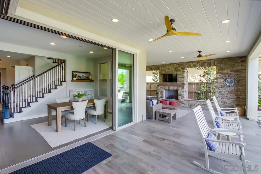 15501 Tanner Ridge Road San Diego, CA 92127 - Photo 12 of 18 a living room with furniture and a wooden floor