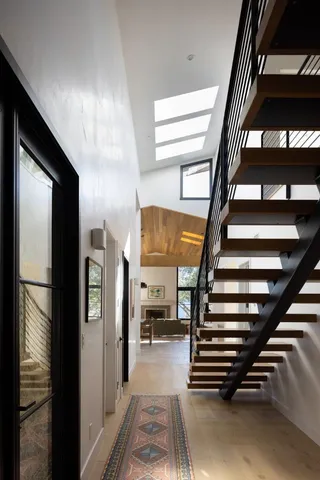 a view of entryway and hall