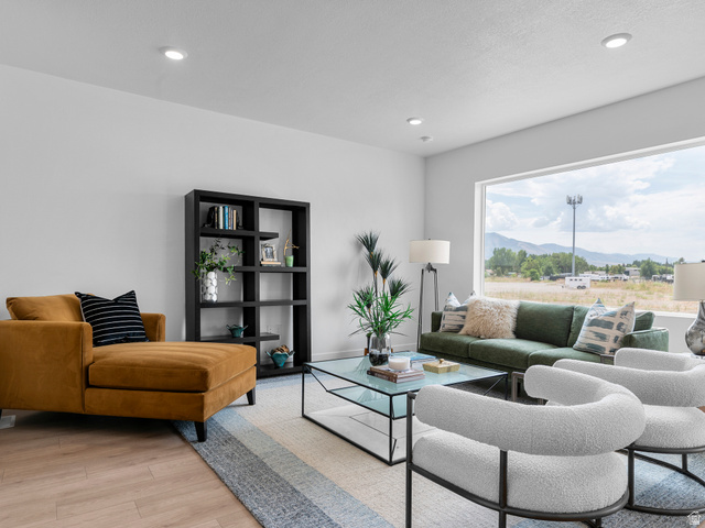 738 West 2840 South, Unit 6 Nibley, UT 84321 - Photo 10 of 23 Spacious interior with recessed lighting and light wood-finish flooring