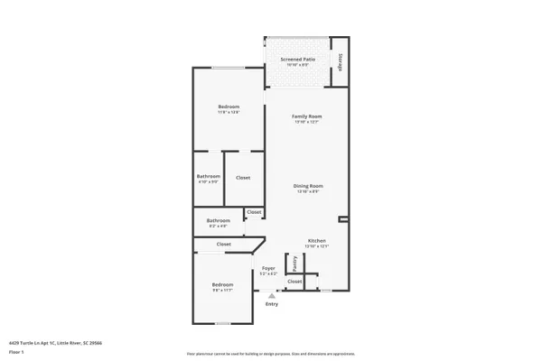 $266,900 | 4429 Turtle Lane, Unit 1C, Little River, SC 29566