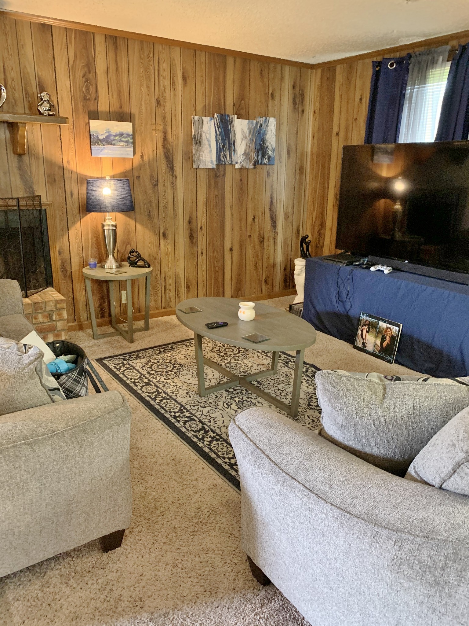 3060 Anderson Road Nashville, TN 37217 - Photo 14 of 43 a living room with furniture and a flat screen tv