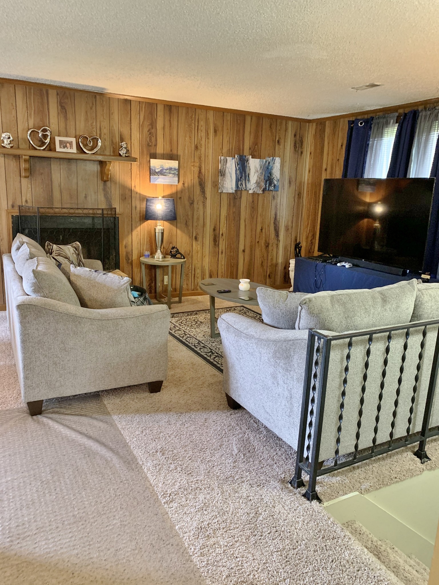 3060 Anderson Road Nashville, TN 37217 - Photo 8 of 43 a living room with furniture and a flat screen tv