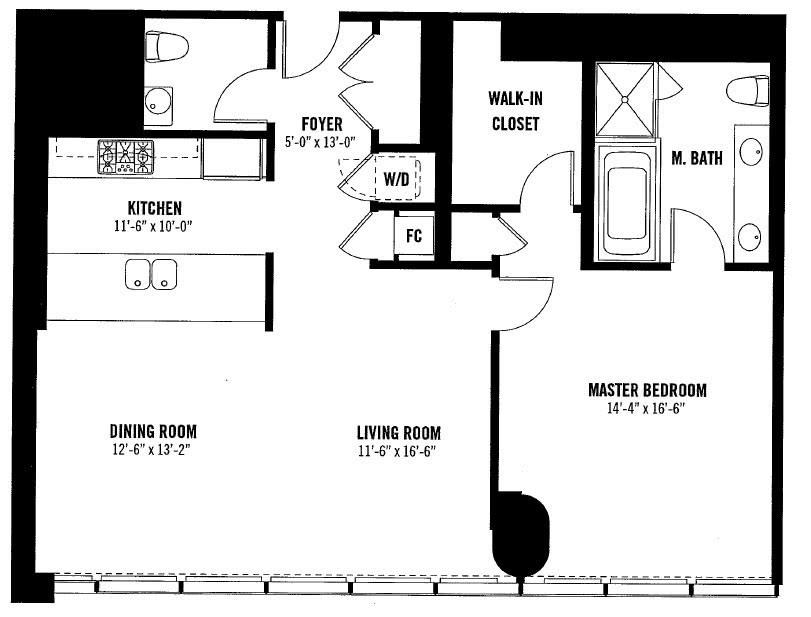 340 East Randolph Street, Unit 905 Chicago, IL 60601 - Photo 31 of 31 a picture of a book and a bench