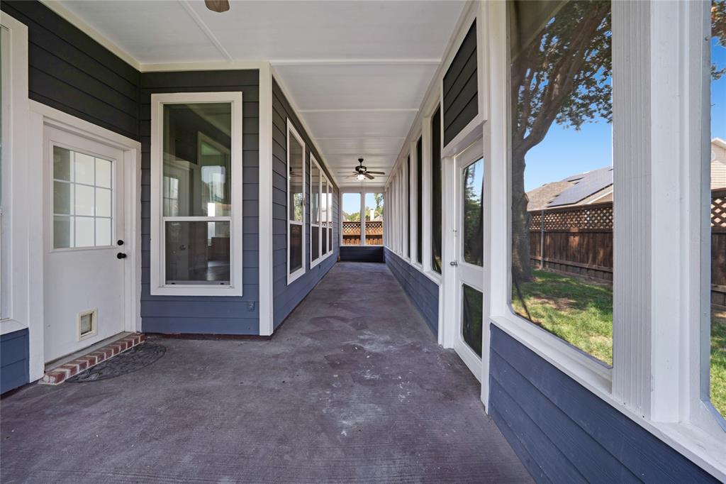 3418 Oakleigh Lane Frisco, TX 75033 - Photo 36 of 37 a view of a porch of a house