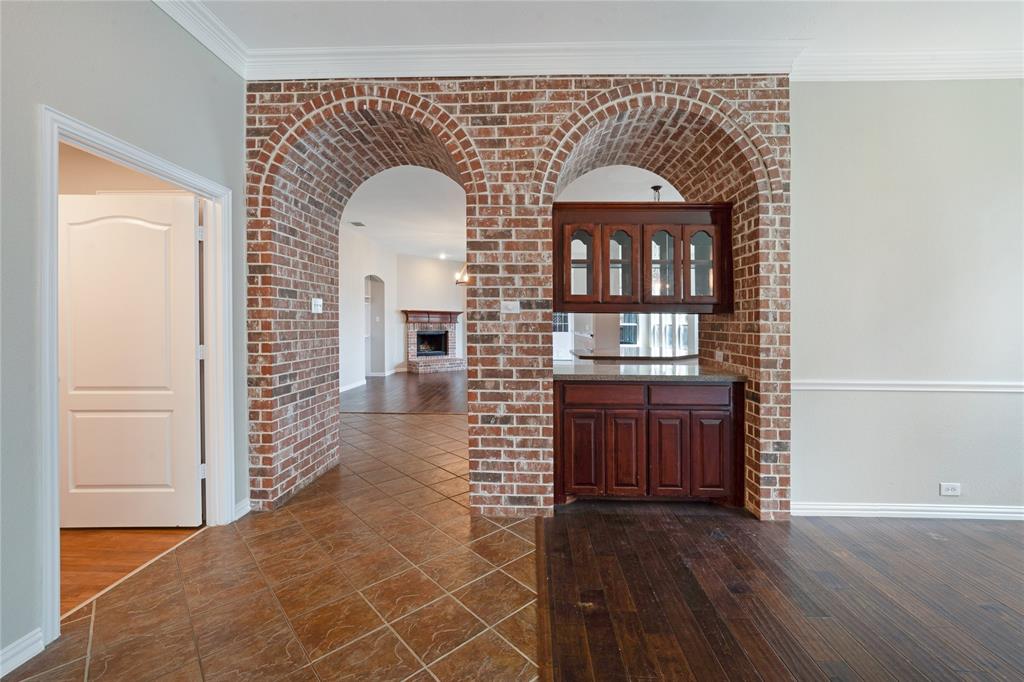 3418 Oakleigh Lane Frisco, TX 75033 - Photo 8 of 37 a view of an entryway door with wooden floor