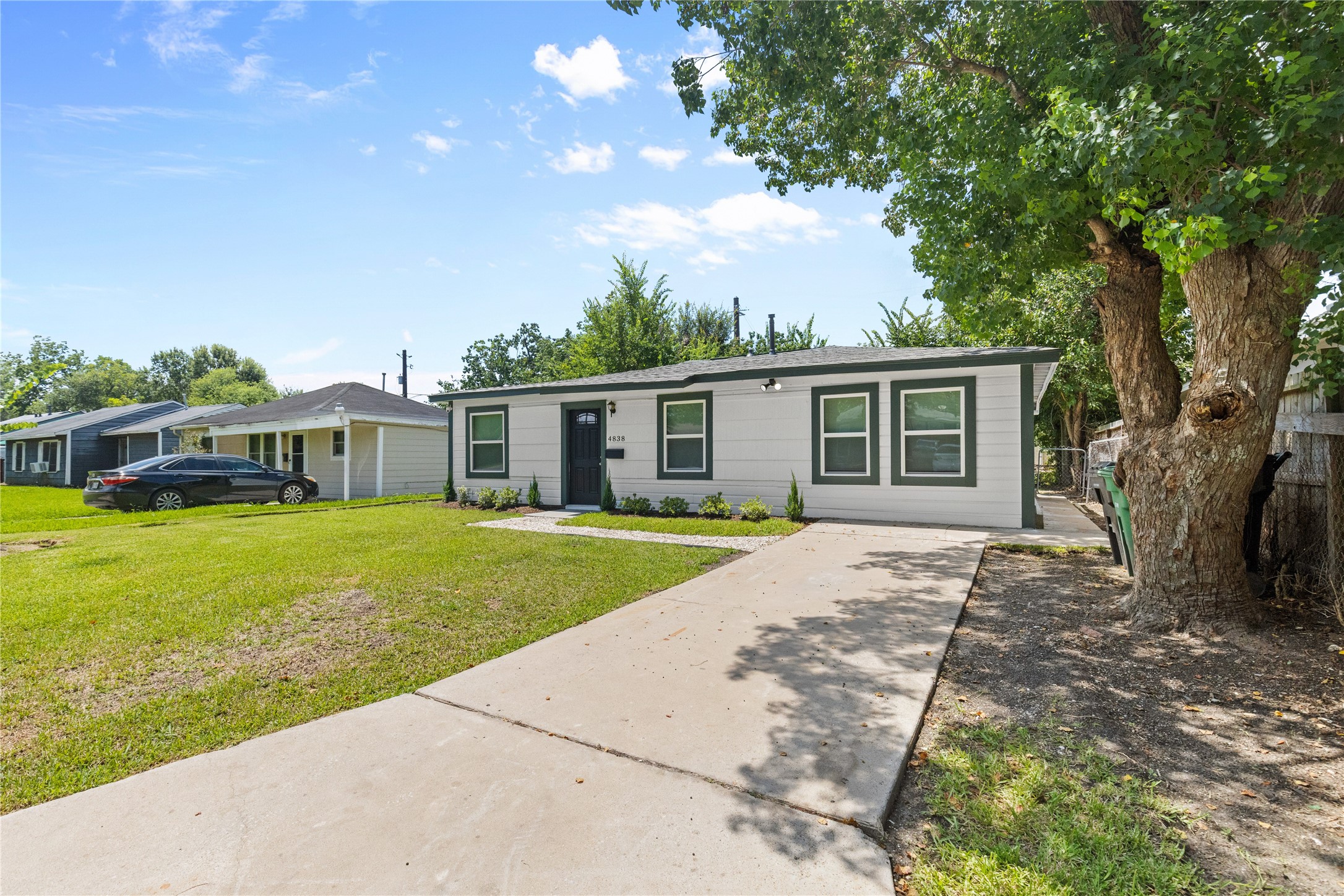 4838 Van Fleet Street Houston, TX 77033 - Photo 1 of 19 Welcome Home!!! Extended driveway for your parking needs.