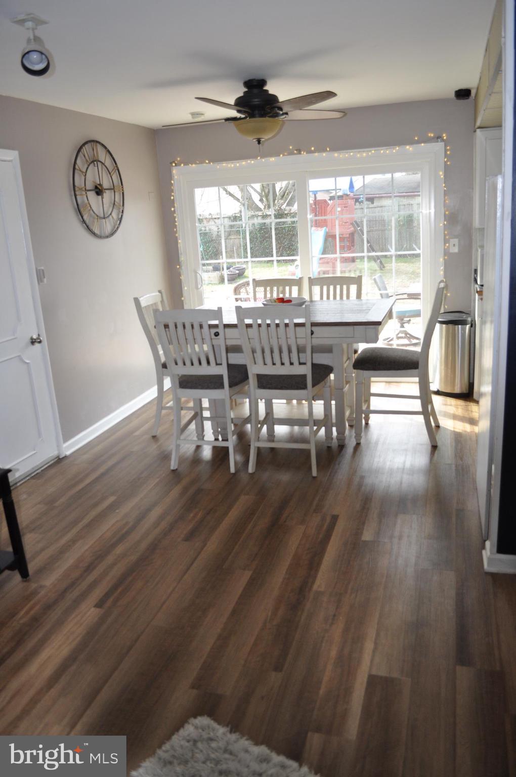 8 Curry Hill Road Levittown, PA 19057 - Photo 5 of 15 Beautiful dining room with large modern sliders